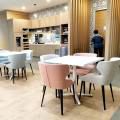 Covidien Private Limited - A Medtronic Company | Product Seen: [Madison Side Chair & Customised Laminated tabletop + Grit Outdoor Non-foldable Table Base]